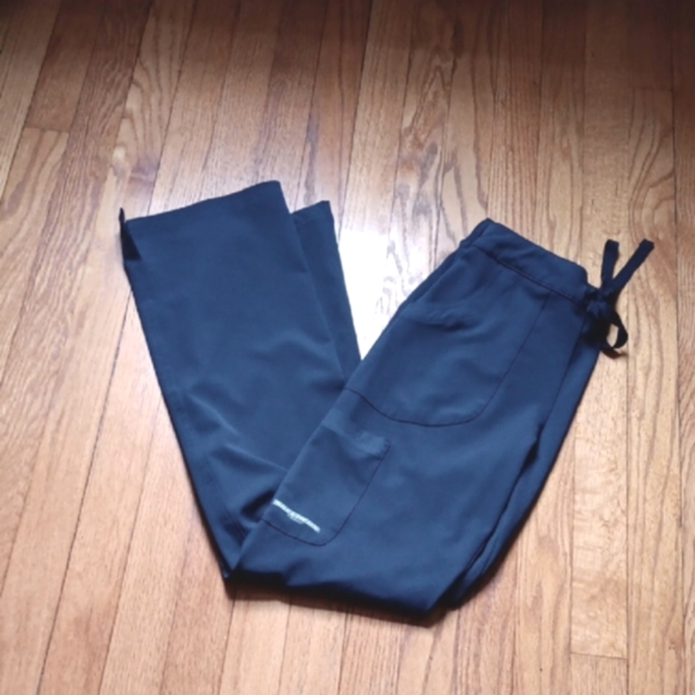 NWT Skechers Navy Blue Reliance Activear Drawstring Cargo Pants ■ Size S